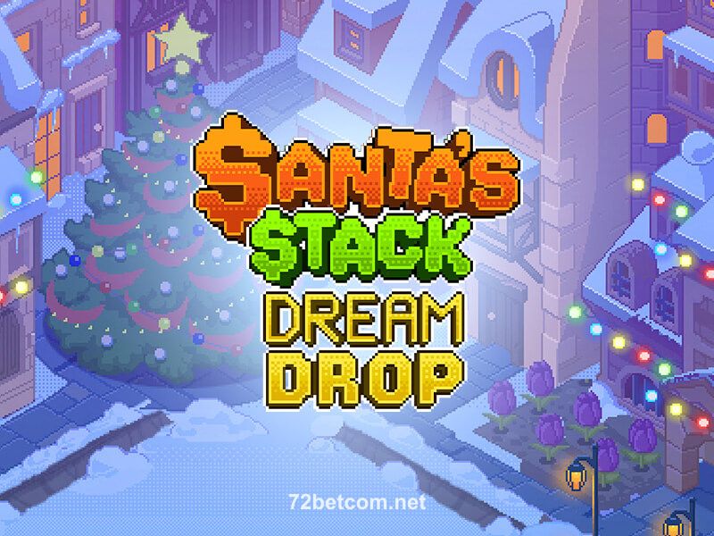 Imagem do jogo Santa's Stack Dream Drop no 72bet